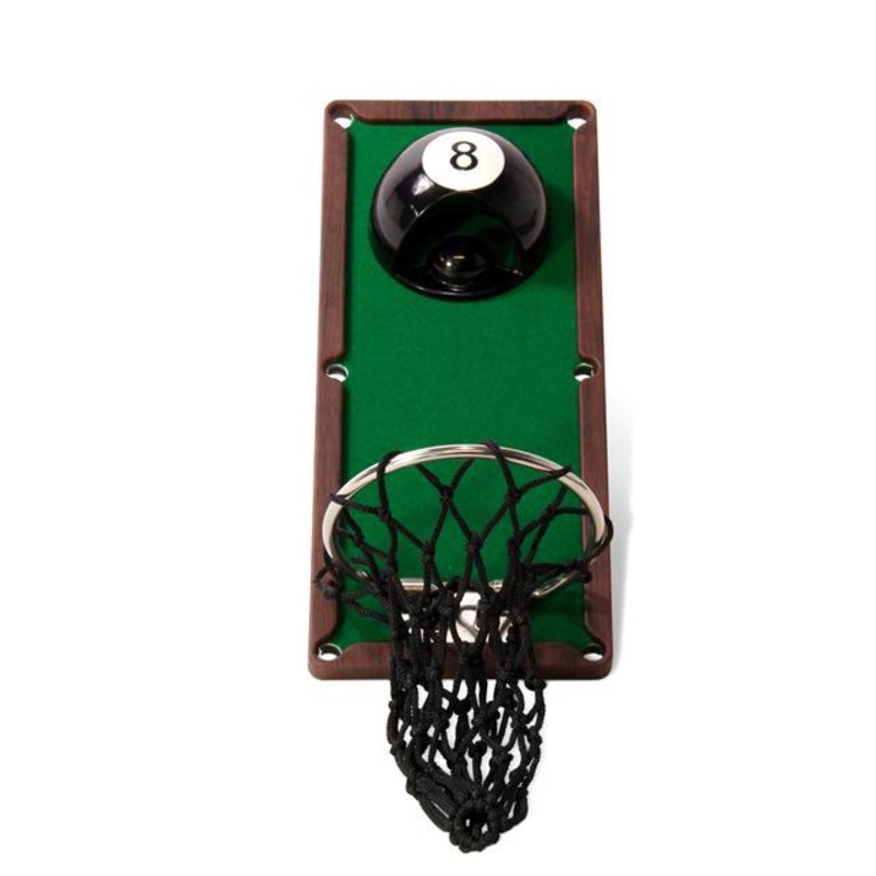 Wall mounted bottle opener.. 8 ball and table design