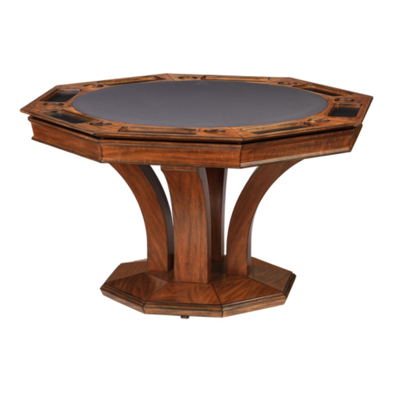 Darafeev Treviso Octagonal Poker Dining Game Table