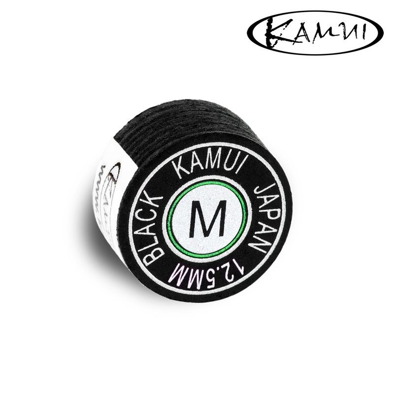 Kamui Black Cue Tip 12.5mm Medium