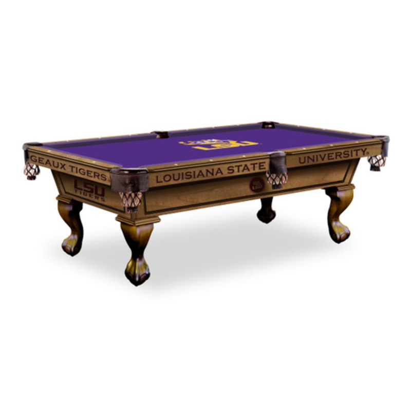 Louisiana State Tigers Pool Table