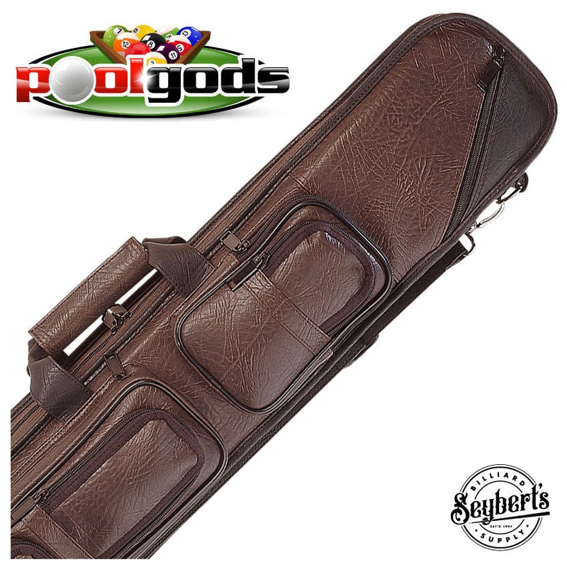 Lucasi Brown 2×4 Soft Pool Cue Case – LC24BR