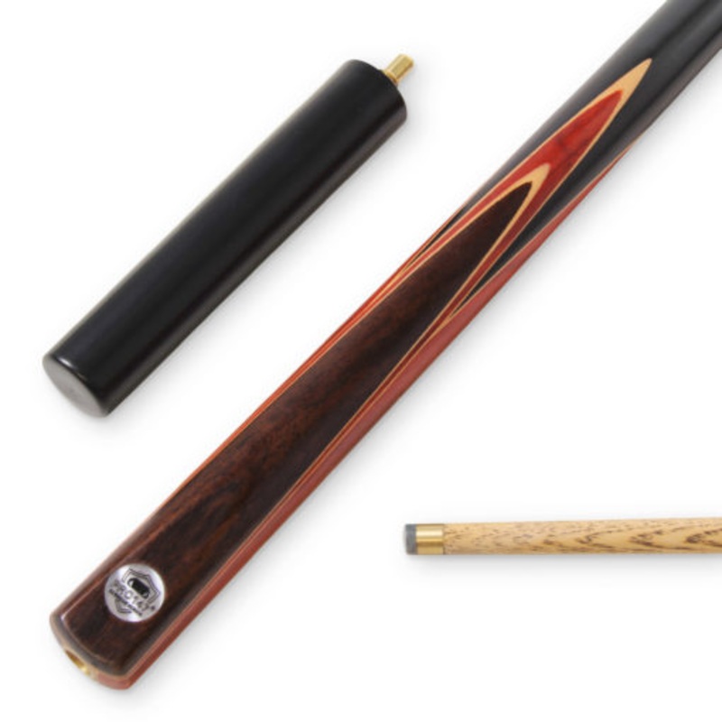 PRO147 RED MULTI SPLICE 3/4  CUE 9.5MM TIP WITH 6 INCH MINI BUTT