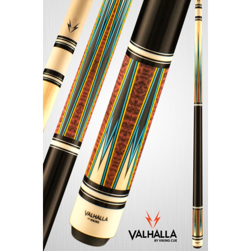 Valhalla VA931 Black w/ Blue Points Maple Cue