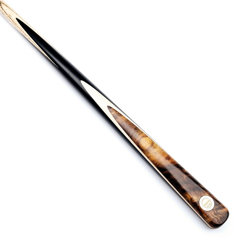 Asia Cues Connoisseur No.230 – One Piece Snooker Cue 9.5mm Tip, 57.5, 19.3oz