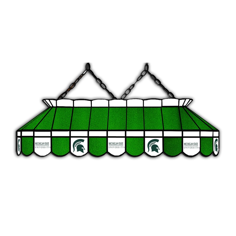 Michigan State 40 Glass Lamp