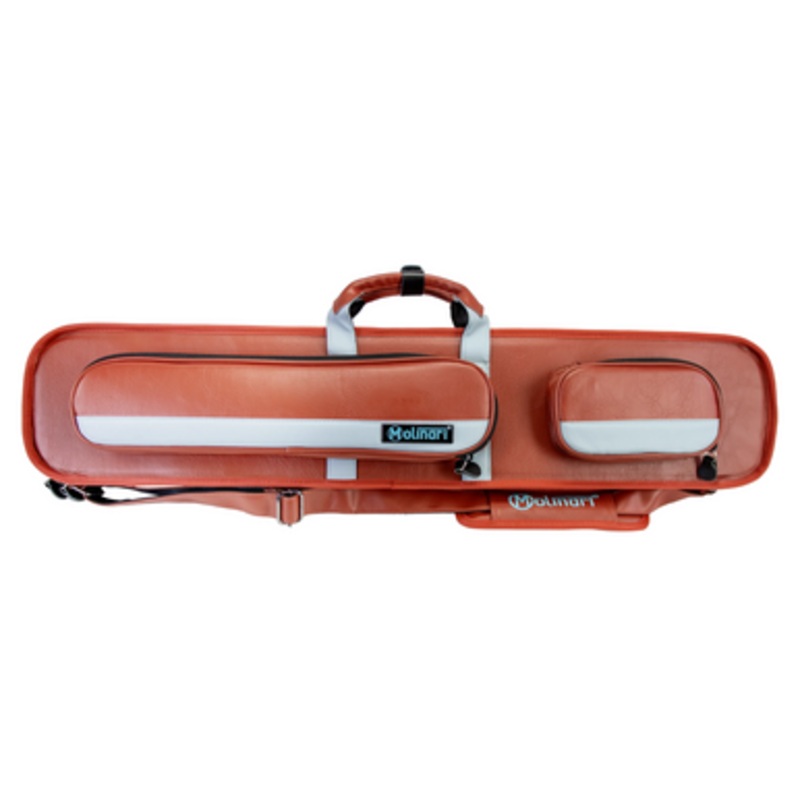 Molinari 3B/6S Retro Bag – Brown/Light Blue