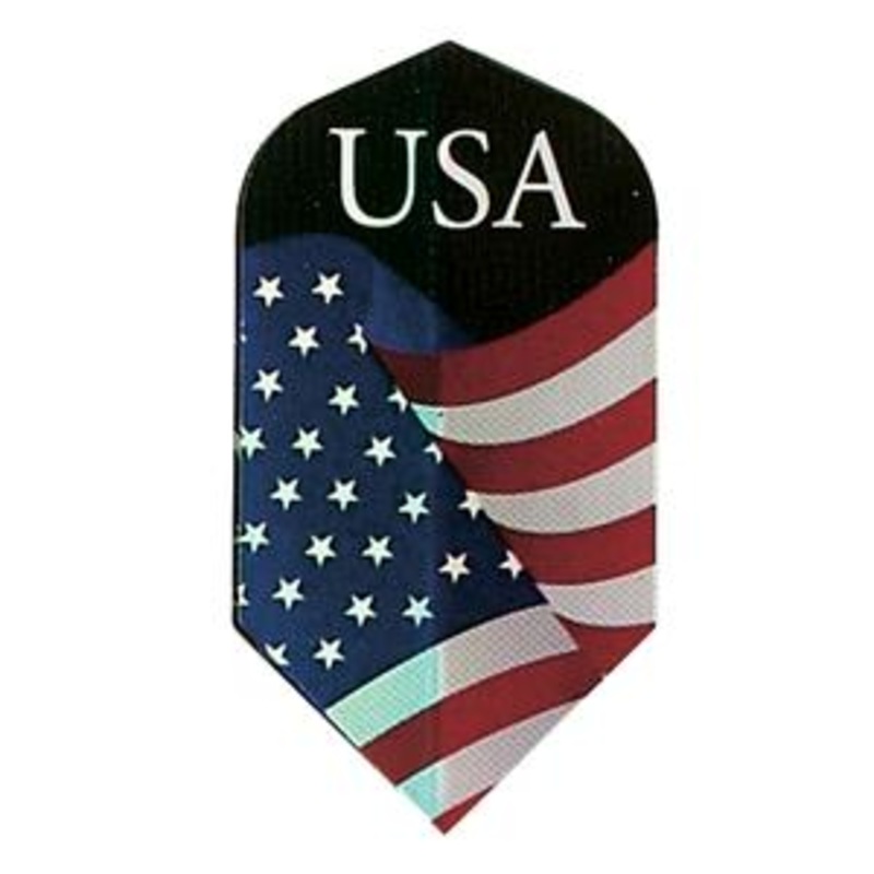 Poly Royal Hard Flights Slim American Flag