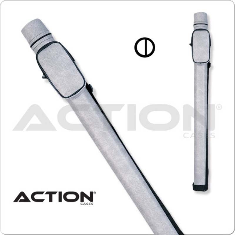 Action ACRND 1×2 Round Light Gray Hard Cue Case
