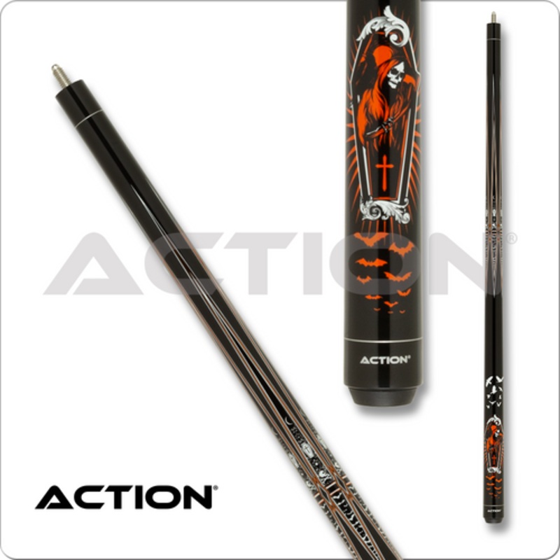 Action Garage ACT166 Red Reaper Pool Cue