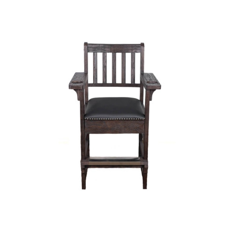 Presidential King Spectator Chair Charcoal Brown