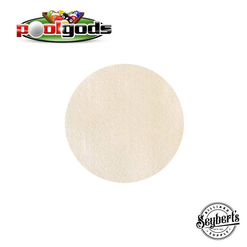 15mm White Tip Pad|.031 single thickness|.062 double thickness