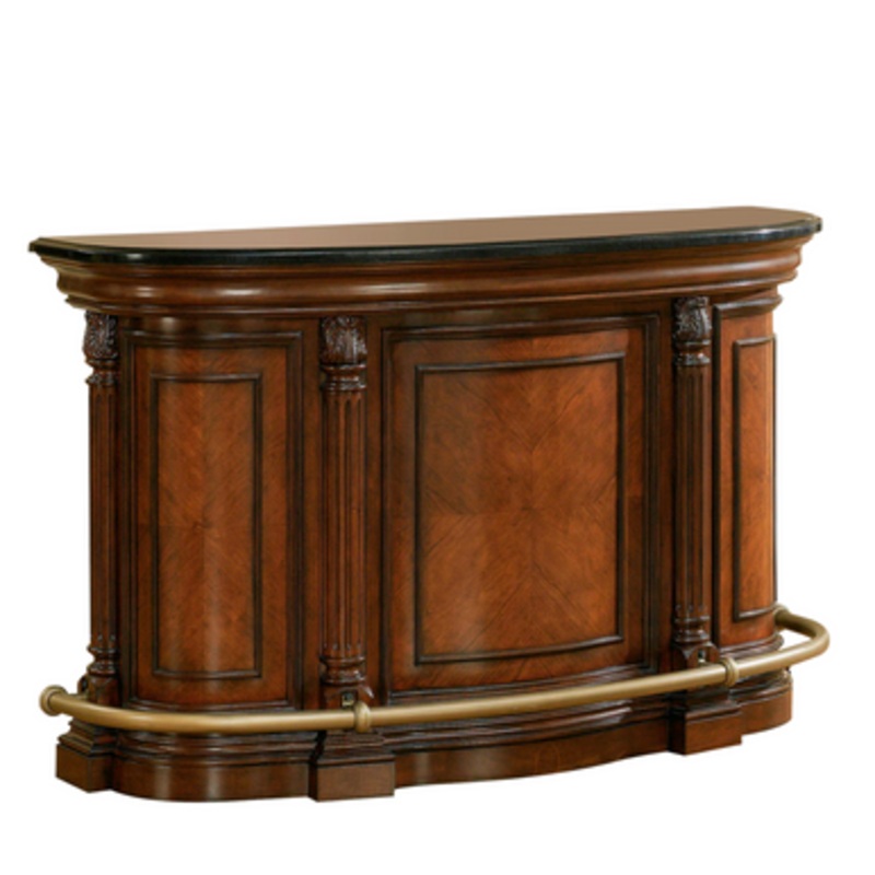 American Heritage Emilio Home Bar in Chestnut