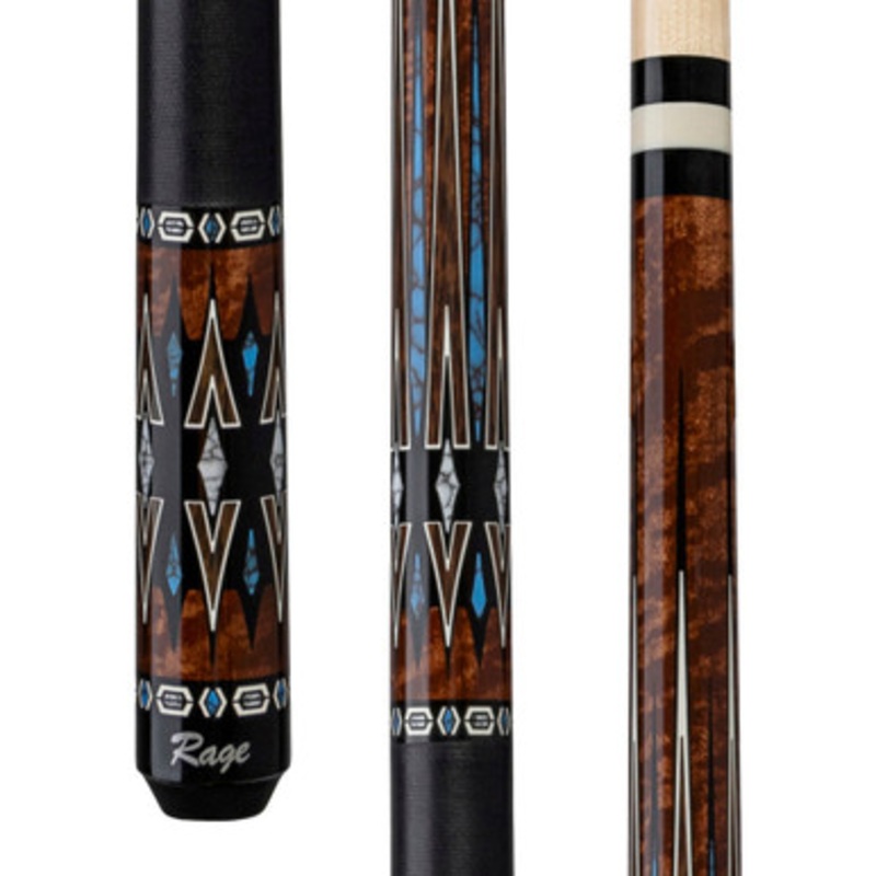 Rage RG220 Almond Central Cue w/ Black Linen Wrap