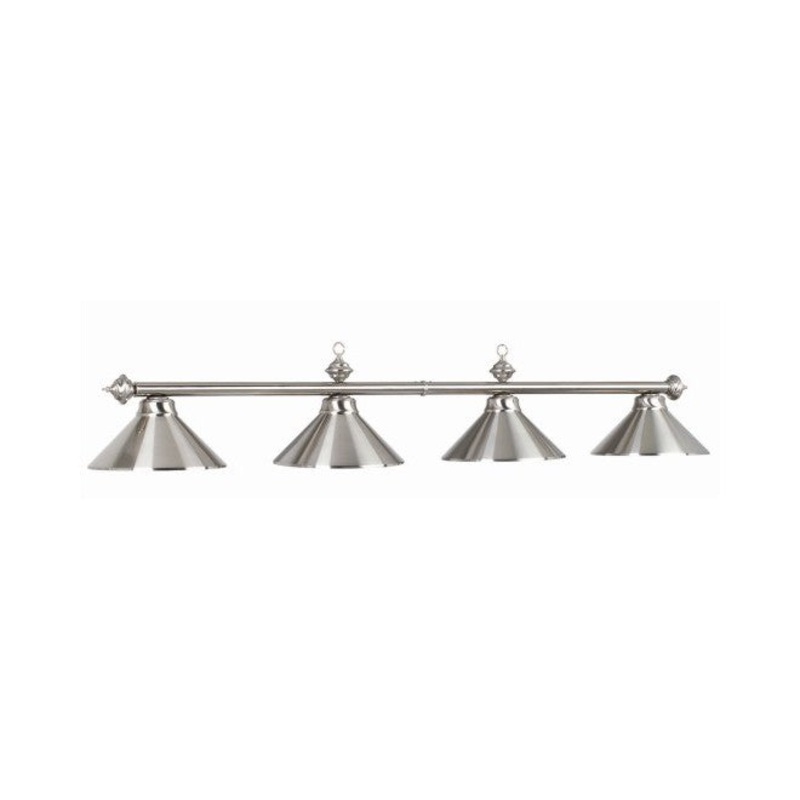 Ram Gameroom Products All Metallic 4-Lamp Bar Pool Table Lights