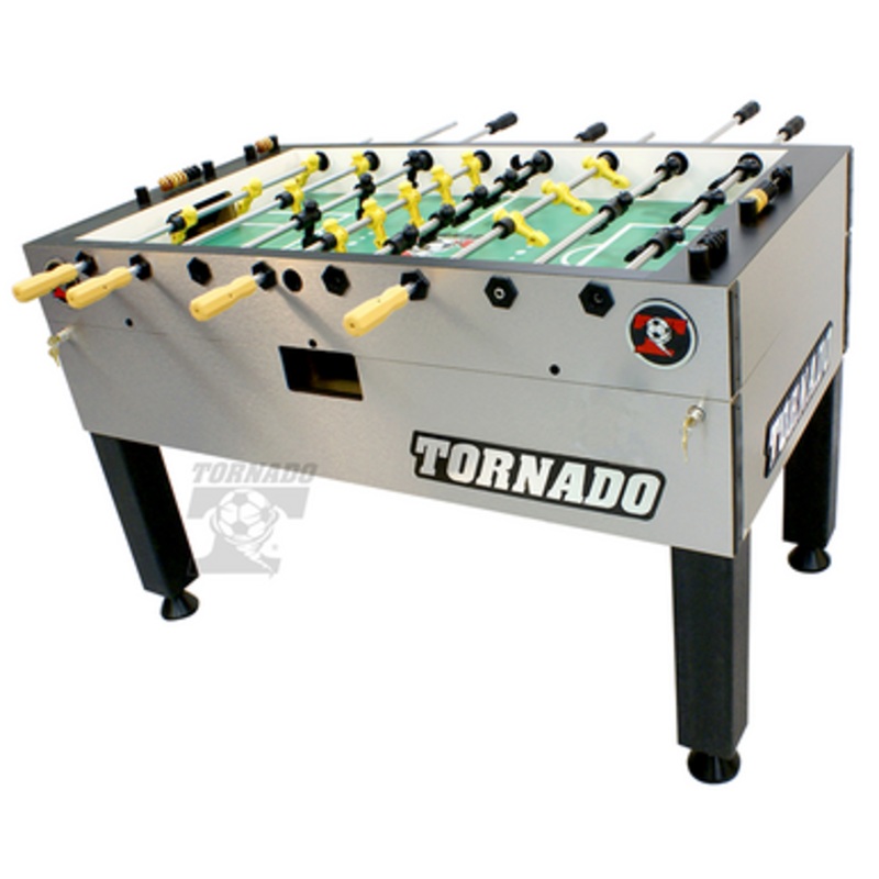 Tornado T-3000 Foosball Table – Platinum