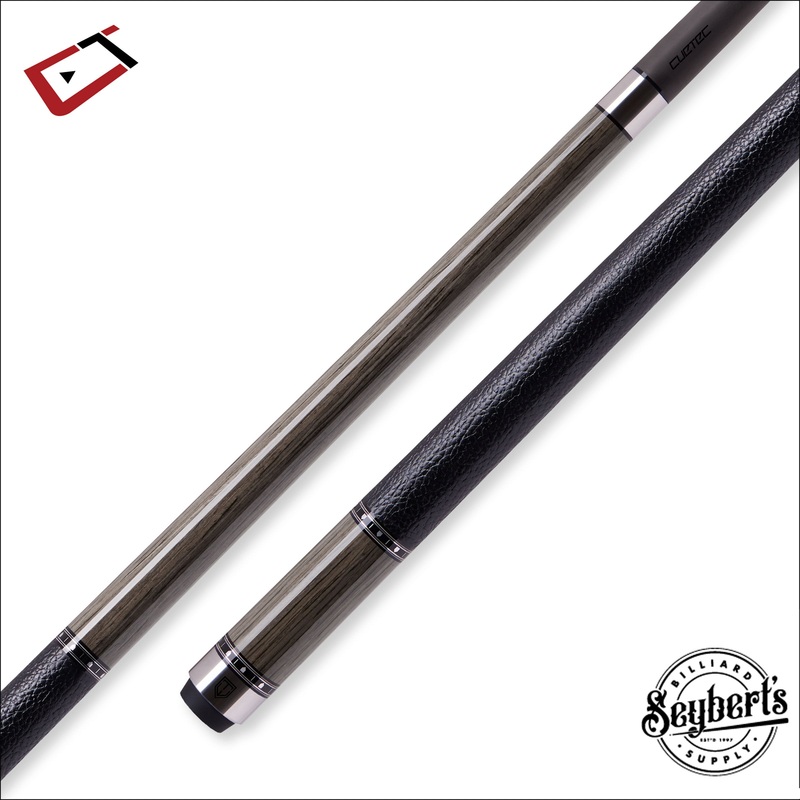 Cuetec Cynergy Truewood Walnut II Leather Wrap Pool Cue – 95-106LTW