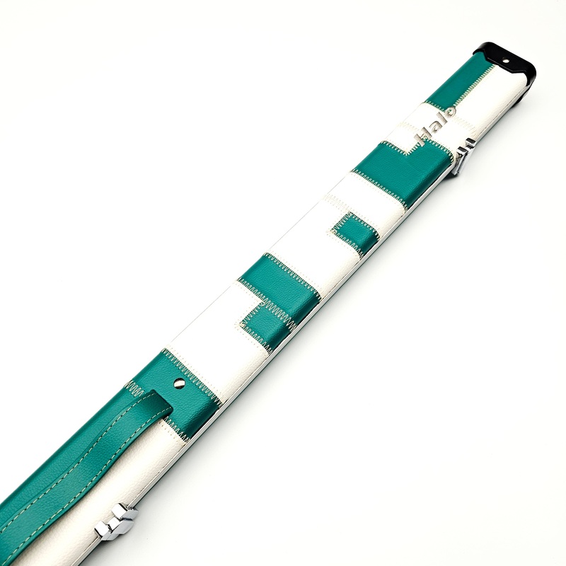 Peradon Limited Edition Green & White Patch Halo 3/4 Cue Case