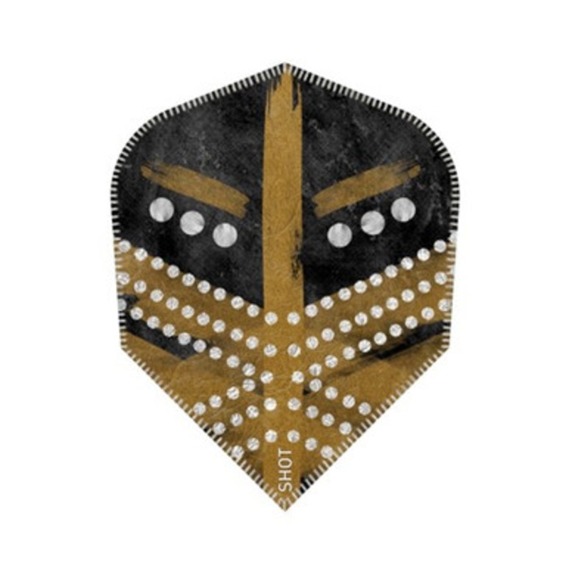 Shot Darts Devon Peterson Greatness Gold Flights – Small Standard