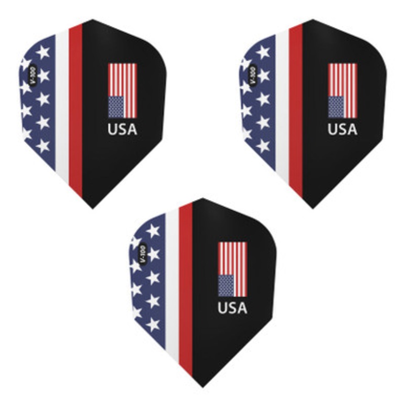 V-100 American Flag Standard Dart Flights