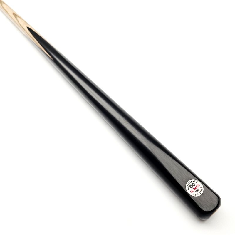 Asia Cues Ultimate No.1041  – One Piece Pool Cue 8.7mm Tip, 17oz, 57