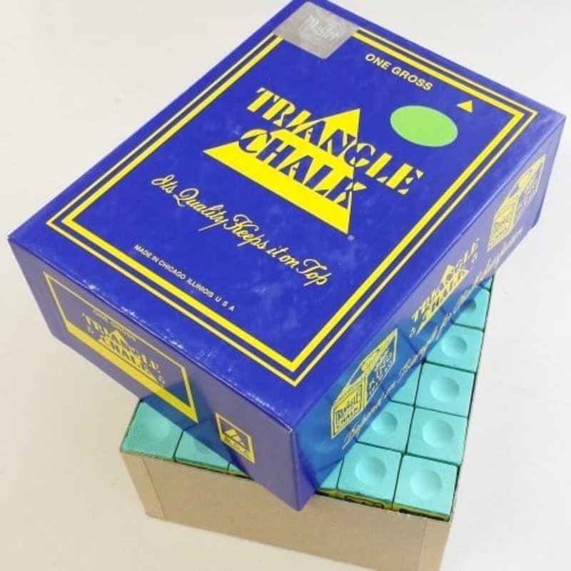 Triangle master chalk GREEN box of 144 blocks of chalk