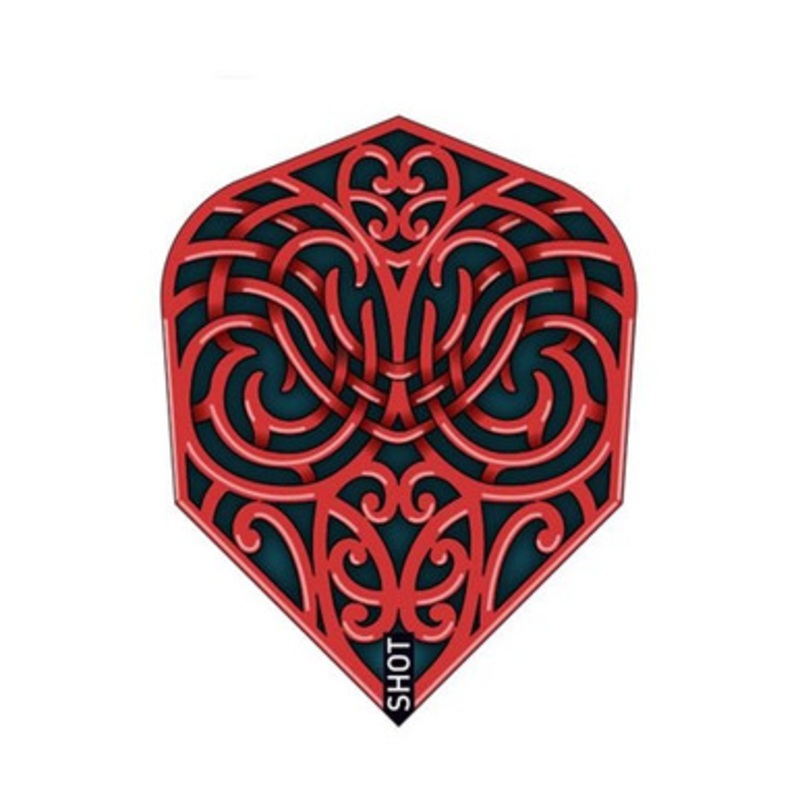 Shot Darts Warrior Kapene Flights – Small Standard