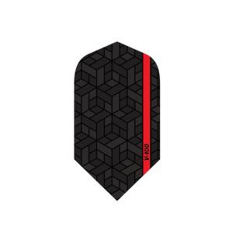 Viper Flights Slim Black Hex