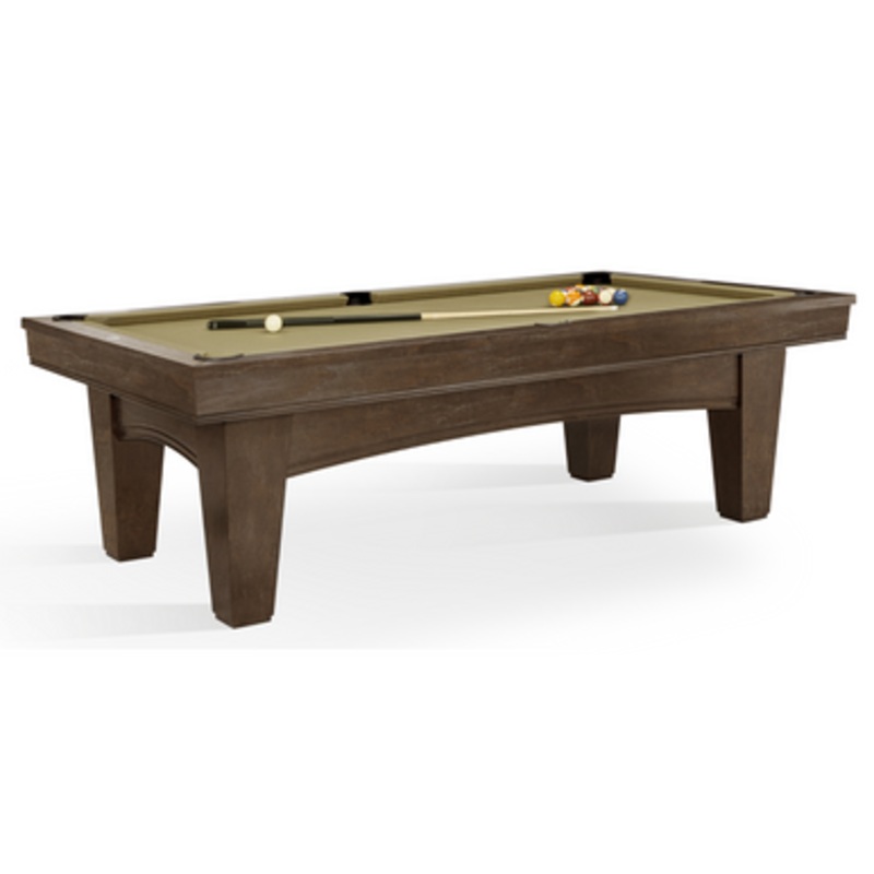 Winfield Pool Table in Nutmeg