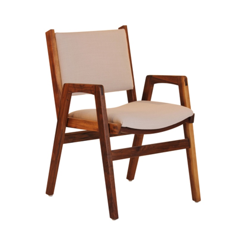 Darafeev Spencer Stacking Chair – Walnut