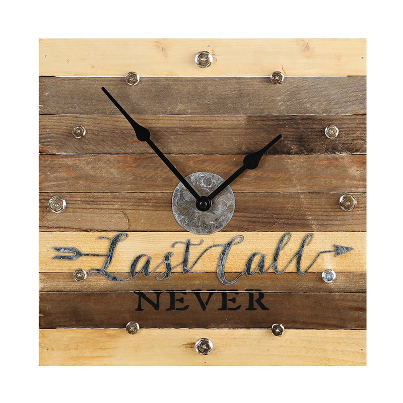 LAST CALL NEVER CLOCK