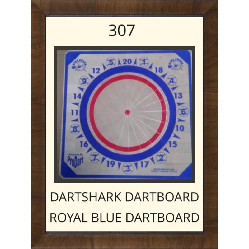 Pro Dart Dart Shark Royal Blue Dart Board