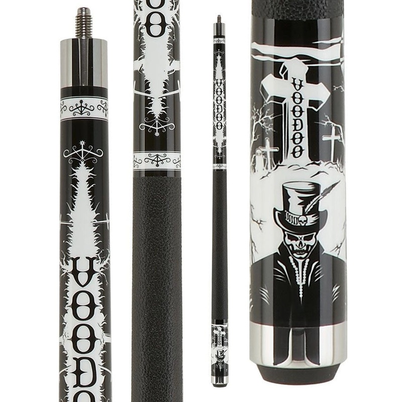 Voodoo VOD35 Pool Cue – Graveyard