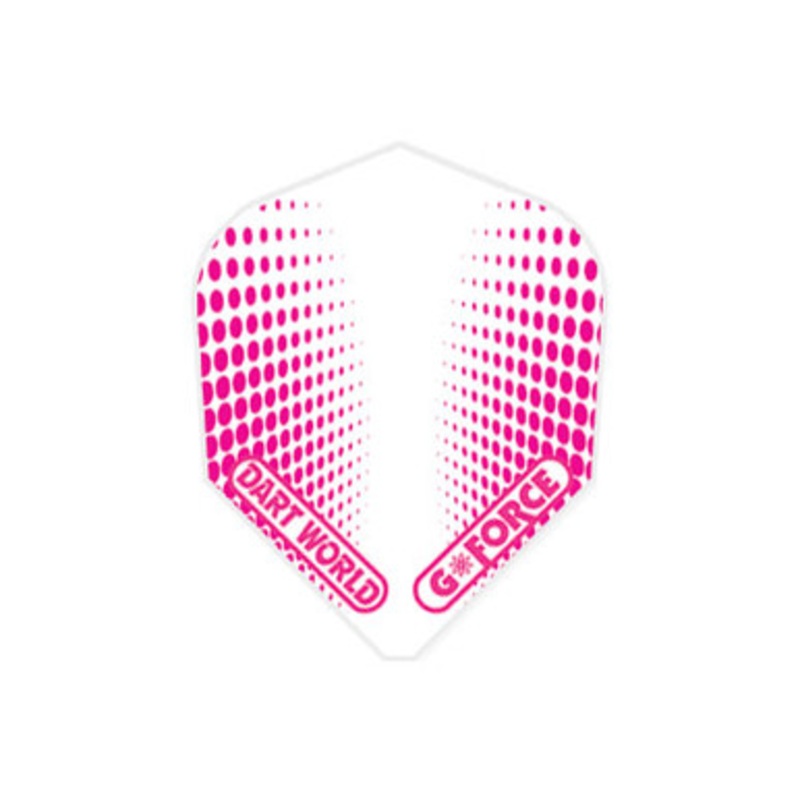 Dart World G-Force Clear & Pink Flights