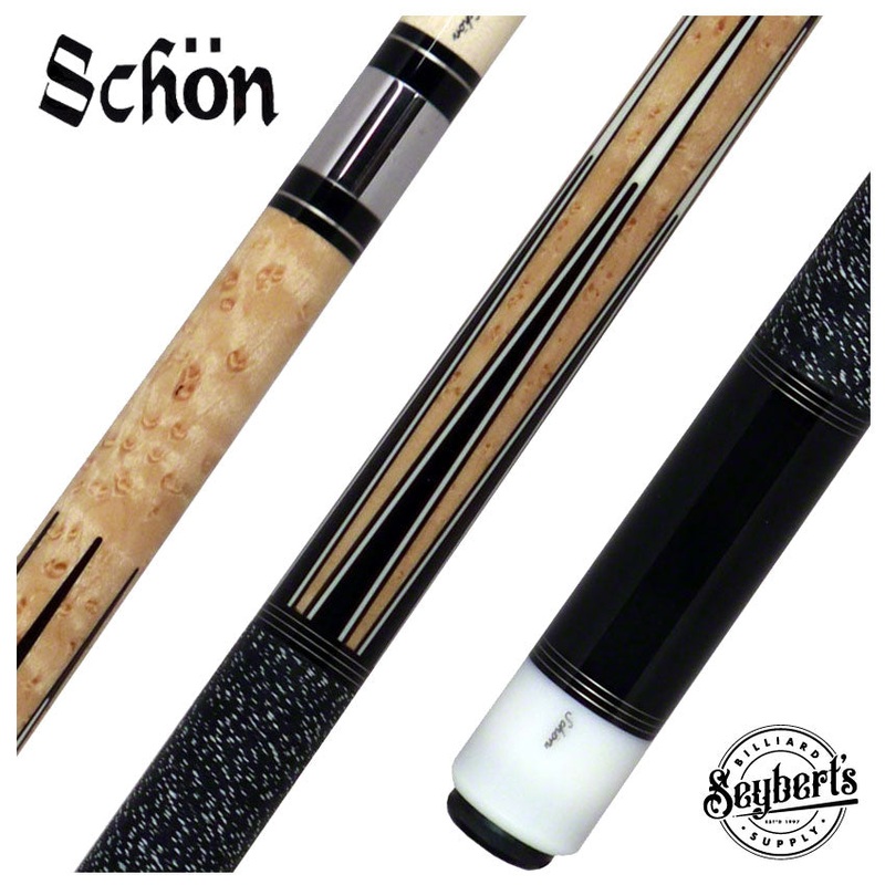 Schon STL Series  Ebony Pool Cue – STL6EB