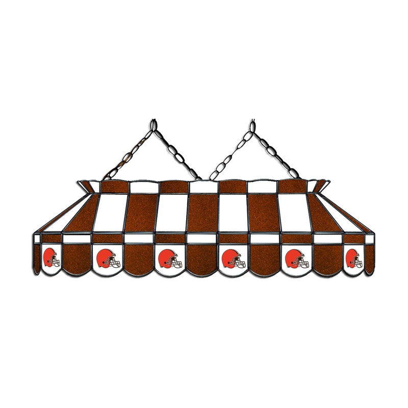 Cleveland Browns 40 Glass Lamp